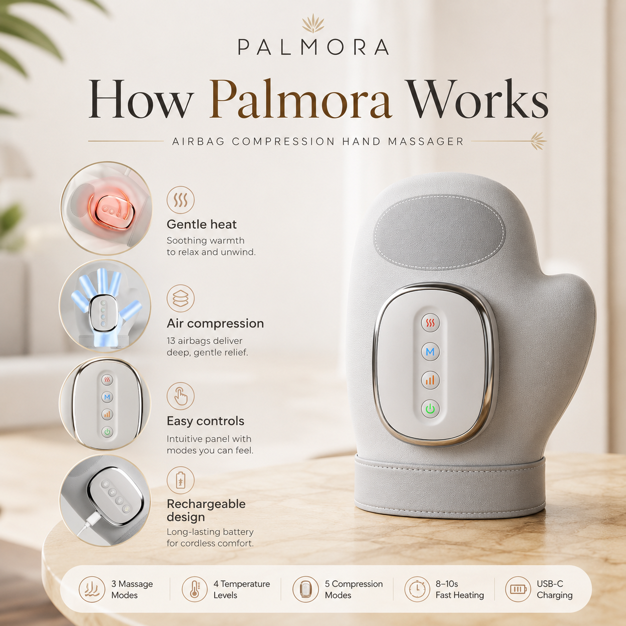 How Palmora Works infographic